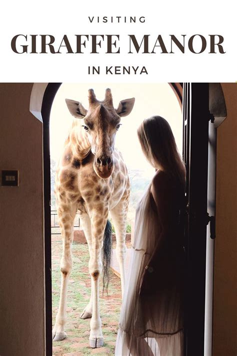 Visiting Giraffe Manor in Kenya • The Blonde Abroad