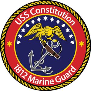 USS Constitution 1812 Marine Guard Logo PNG Vector (EPS) Free Download