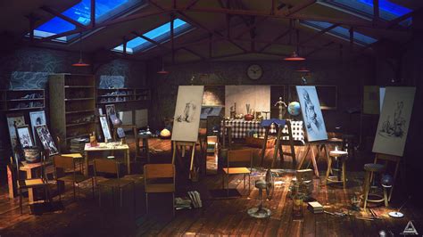 Art Class Night Shot By Ahmadturk On Deviantart