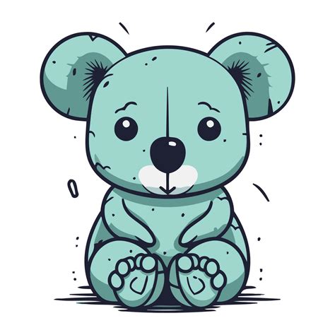 Cute Cartoon Koala Vector Illustration Of A Cute Koala 32915965