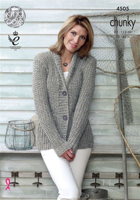 Easy Chunky Knit Cardigan Pattern Free Intermediate No Cold Breeze Can