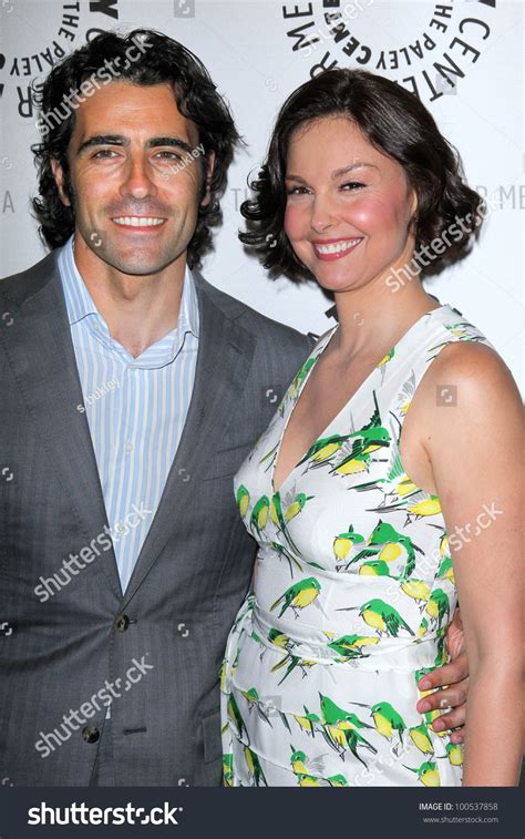 Dario Franchitti Wife Ashley Judd Paley Stock Photo 100537858 ...