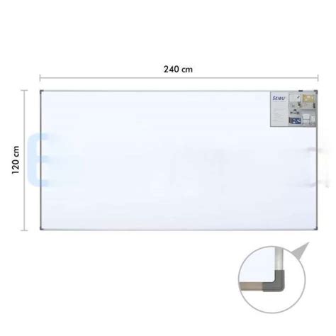 Jual Papan Tulis Whiteboard Gantung Magnet Single Face Seibu X