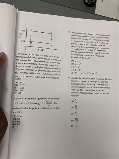 Solved An Inertial Reference Frame S Moves At Constant Chegg