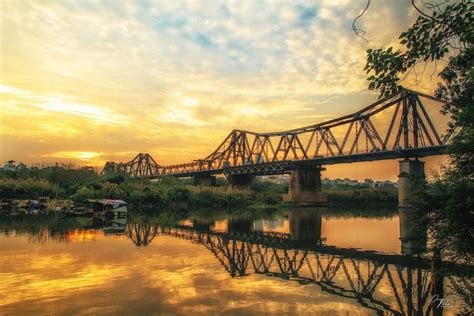 Long Bien Bridge Hanoi Vietnam