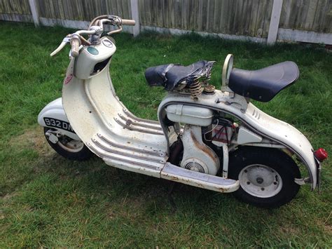 Lambretta LD150 1956 Original And Unrestored Genuine Italian