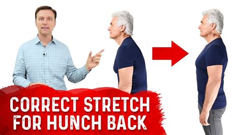 How To Fix Hunchback With The Correct Stretch Dr Berg Youtube