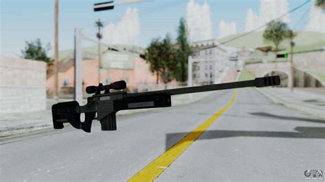 Gta 5 Sniper Rifle Para Gta San Andreas