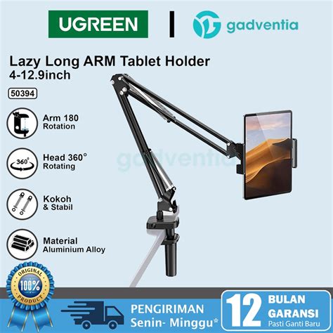 Jual Ugreen Holder Tripod Flexible Desk Phone Holder Gooseneck Lazypod