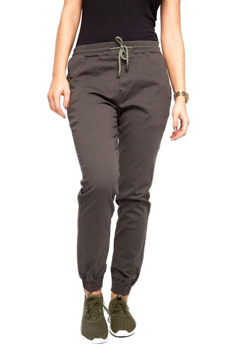 Spodnie Damskie Diamante Wear Jogger Classic Olive