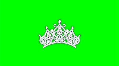 Green Screen Animated Crown White Crown Free Download Youtube