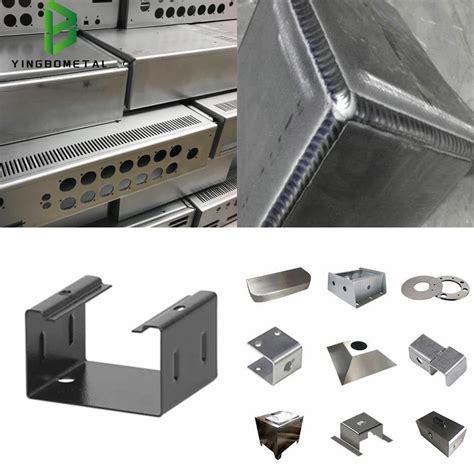 Custom Bending Stamping Works Enclosure Box Processing Parts Welding