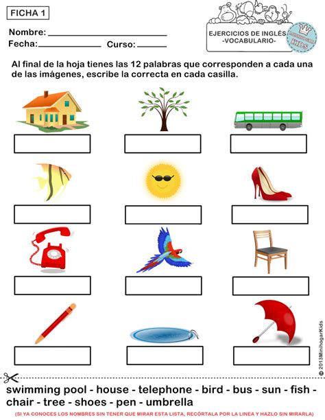 Palabras De Vocabulario Con Significado