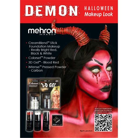 Mehron Demon Makeup Kit Dublin Body Paint