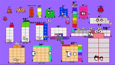 Numberblocks Band But Two And Three Quarters Counting By Giant