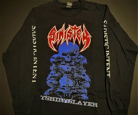 Og Sinister Sadistic Intent Tshirtslayer Tshirt And Battlejacket Gallery