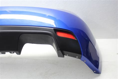 2008 2014 Subaru Wrx And Sti Hatch Rear Bumper Cover Assembly World Rally Blue Oem