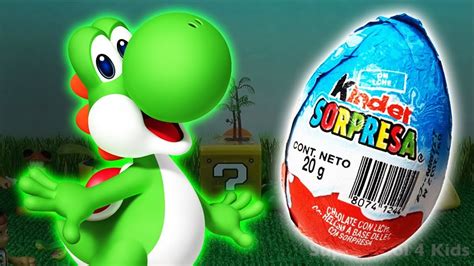 Mario Bros Game Toy Unboxing Yoshi Surprise Egg Toy Youtube