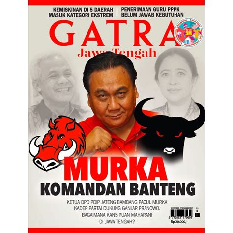 Jual Majalah Gatra Jawa Tengah Edisi 0303 2021 Shopee Indonesia