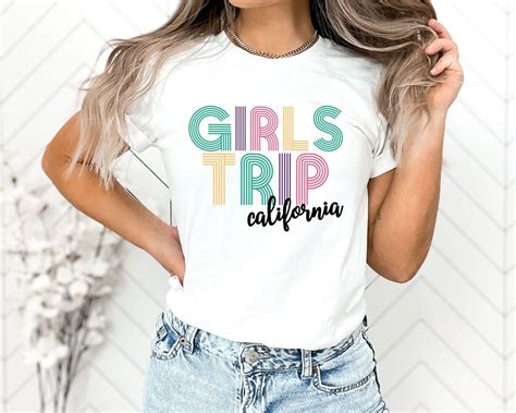 Custom Girls Trip T-shirt, Customized Girl's Trip Shirt, Customized ...