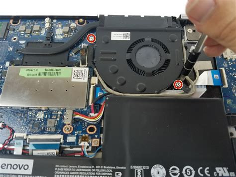 Lenovo Ideapad Flex 4 1470 Cooling Fan Replacement Ifixit Repair Guide