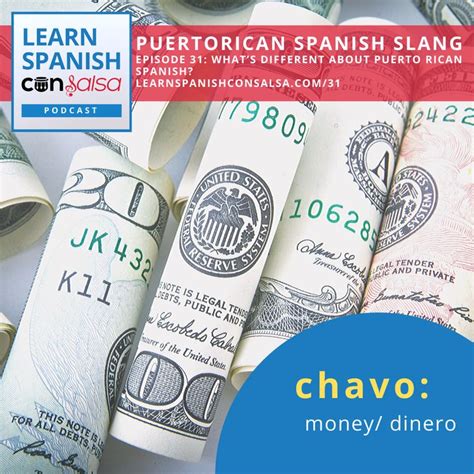 Puerto Rican Spanish Words From Episode 31 Of The Podcast CHAVO Puerto