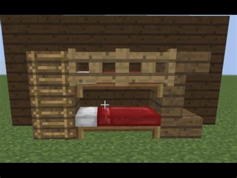 How To Make A Bunk Bed In Minecraft