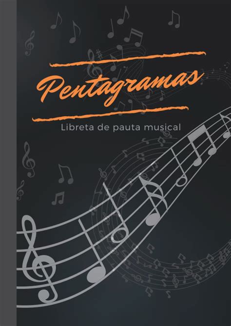 Amazon Libreta De Pauta Musical Cuaderno De Musica Pentagrama