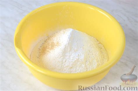 Рецепт: Лимонное печенье "Трещинки" на RussianFood.com