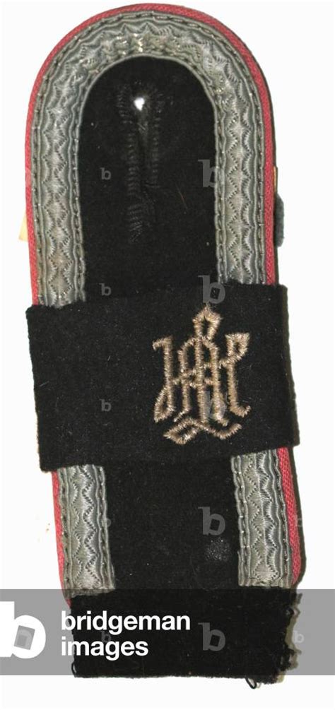 Image Of Nazi Germany Waffen Ss Panzer Shoulder Board
