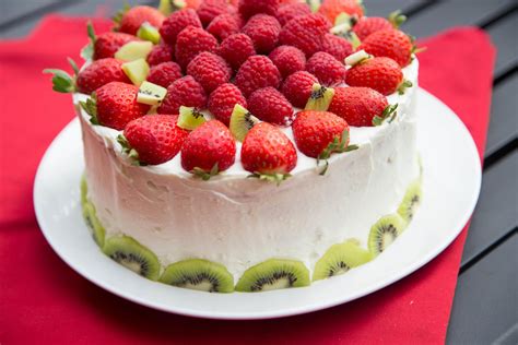 Rainbow Fruit Cake Recipe Momsdish