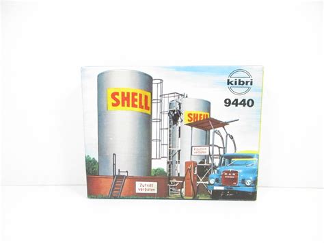 Kibri H0 9440 SHELL Tanklager Heizöllager Acheter sur Ricardo