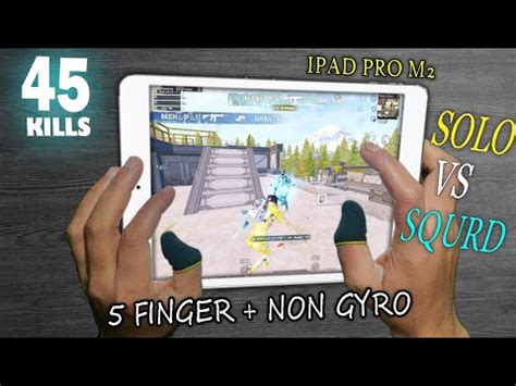 Finge Non Gyro Ipad Mini Handcam Ipad Pro M Pubg Test