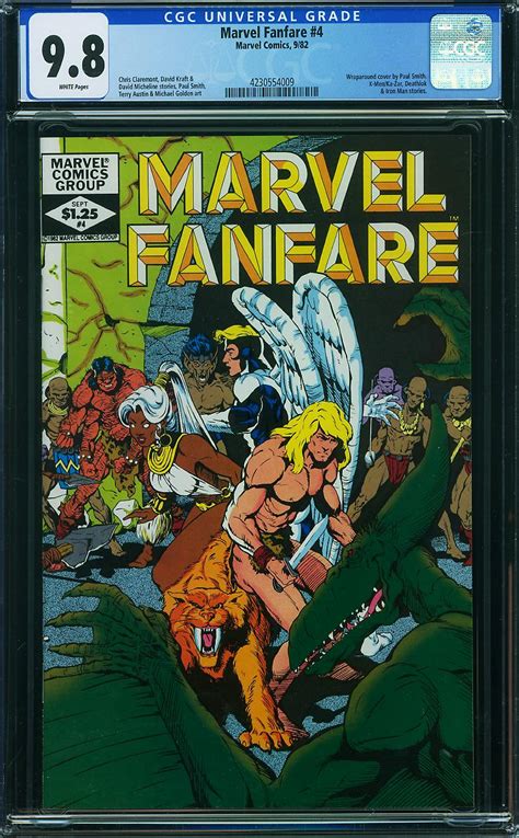 Marvel Fanfare Comic Book Sale Cgc Nm Mt