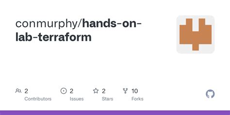 GitHub Conmurphy Hands On Lab Terraform