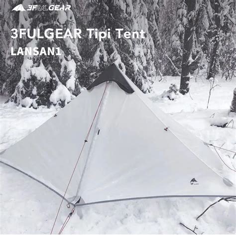 3F UL GEAR Lanshan 1 Ultralight Camping 3 Season 15D Tent - Hiker Outlet