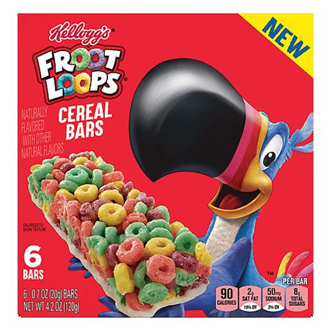 Froot Loops Cereal Bars 6 Ea Provisiones Selectos