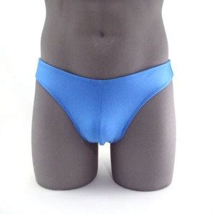 Tahitian Sexy Periwinkle Men S Bikini Swimsuit No Drawstring Etsy