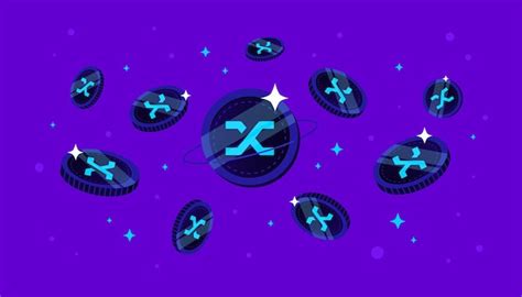 Premium Vector Synthetix Snx Coins Falling From The Sky Snx