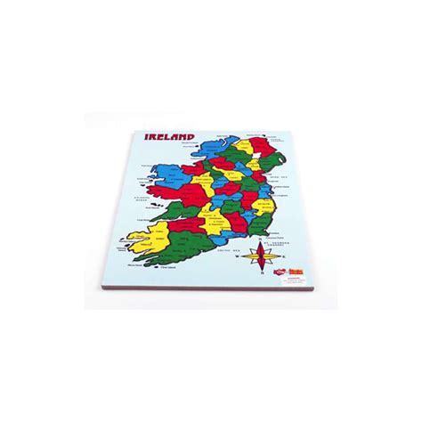 32 Counties Of Ireland Wooden Jigsaw Totally Irish Gifts Made In Ireland