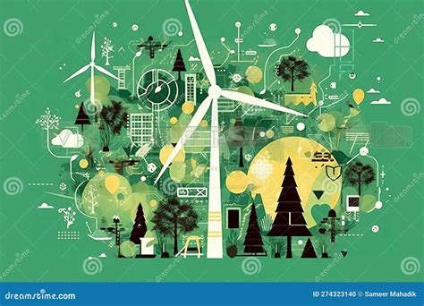 Ecology Concept And Environmental Banner Design Elements For