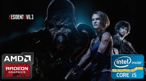 Resident Evil 3 Raccoon City Demo Test Balanced Graphics Amd Radeon R7 250 2gb Ddr3 Core I5