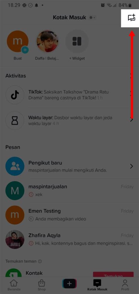 Cara Dm Di Tiktok Hingga Tiktok Lite Dan Penyebab Tidak Bisa Kirim