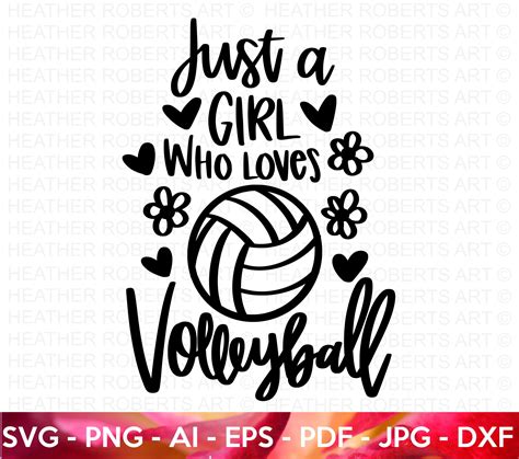 Materials Visual Arts Collage Love Volleyball Cut File Love Volleyball Clipart Love Volleyball