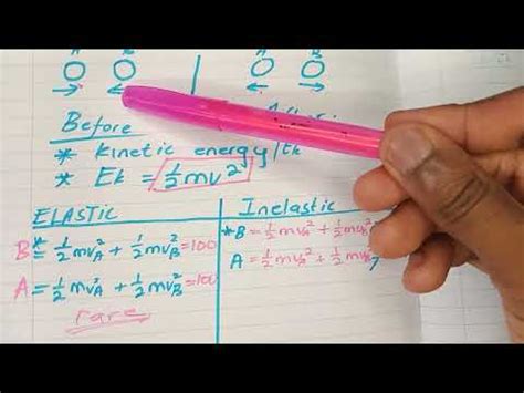 Inelastic Vs Elastic Collisions YouTube