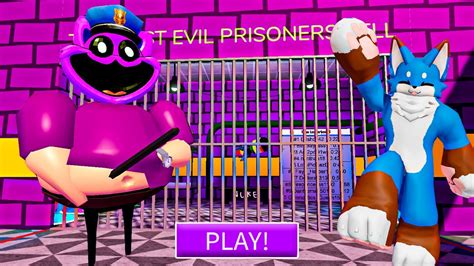 Roblox ESCAPO DE LA PRISIÓN DE CATNAPPOPPY BARRY S PRISON RUN YouTube