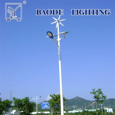 Ip65 Outdoor Wind Solar Led Street Lamplighting System China Solar