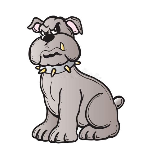 Bad Dog Stock Illustration Illustration Of Menacing Chain 558264