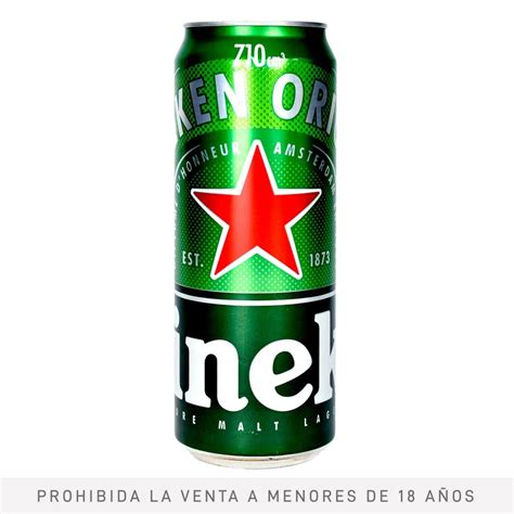 Cerveza Heineken Lata Ml