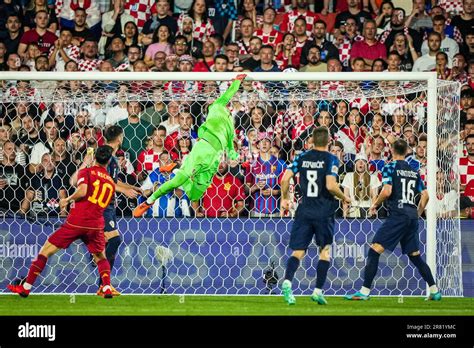 Rotterdam Netherlands 18th June 2023 Rotterdam Croatia Goalkeeper